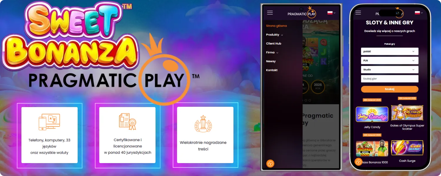 Pragmatic Play — producent Sweet Bonanza