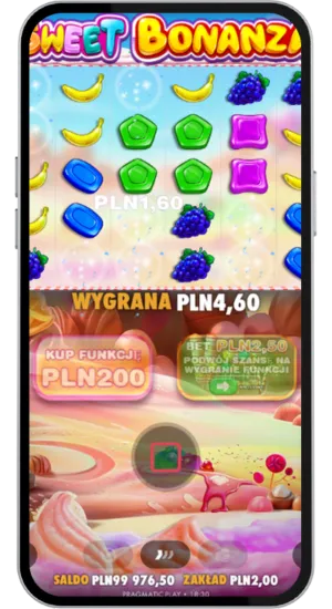 Wygrana 4,60 zł w rundzie podstawowej